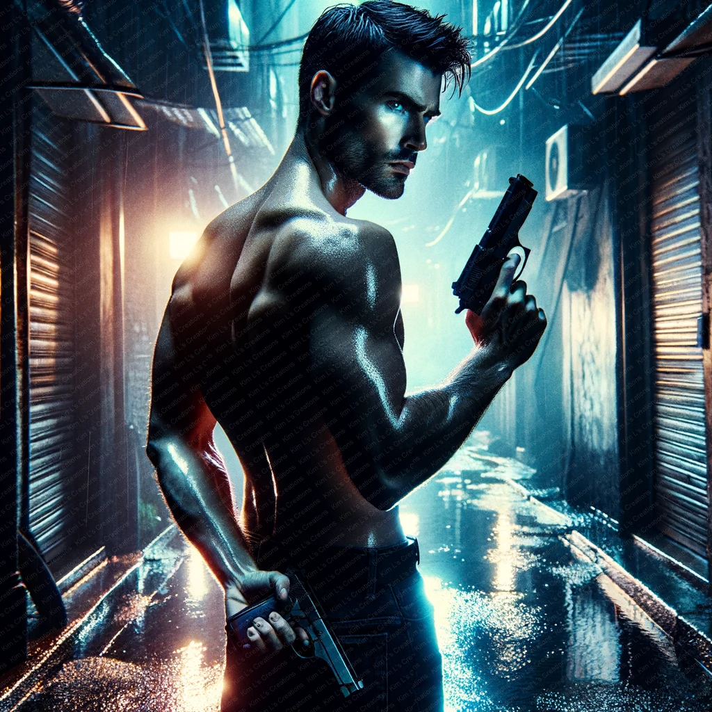 Cyberpunk Alley Vigilante