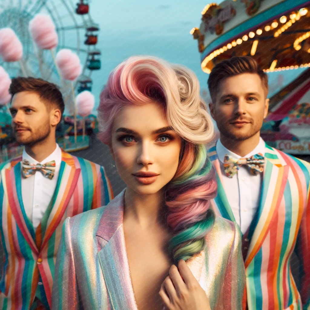 Vibrant Carnival Ensemble