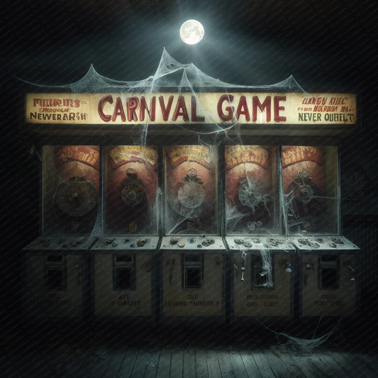 Ghostly Play: The Abandoned Carnival Game