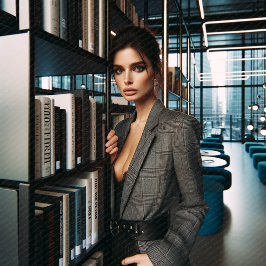 Intellectual Elegance: A Moment of Reflection