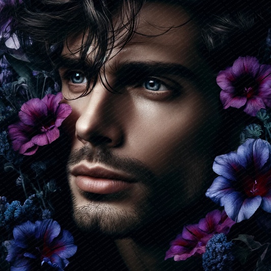 Enigmatic Floral Portrait