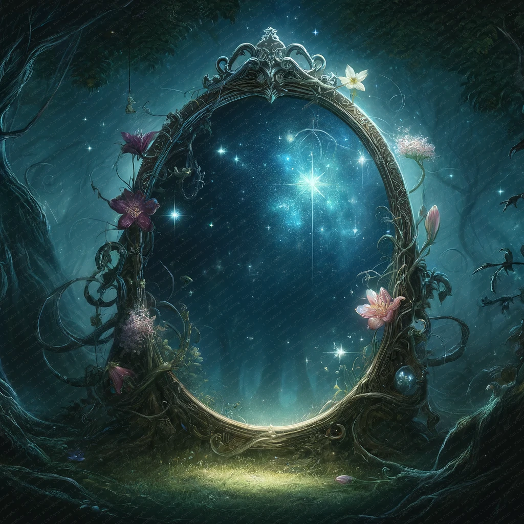 Enchanted Forest Mirror