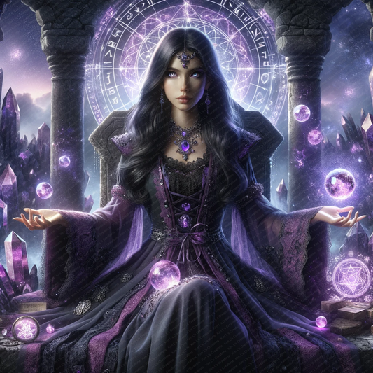 Enchantress of the Crystal Cavern