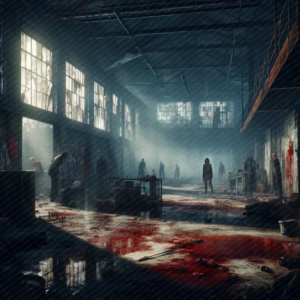 Blood-Soaked Warehouse