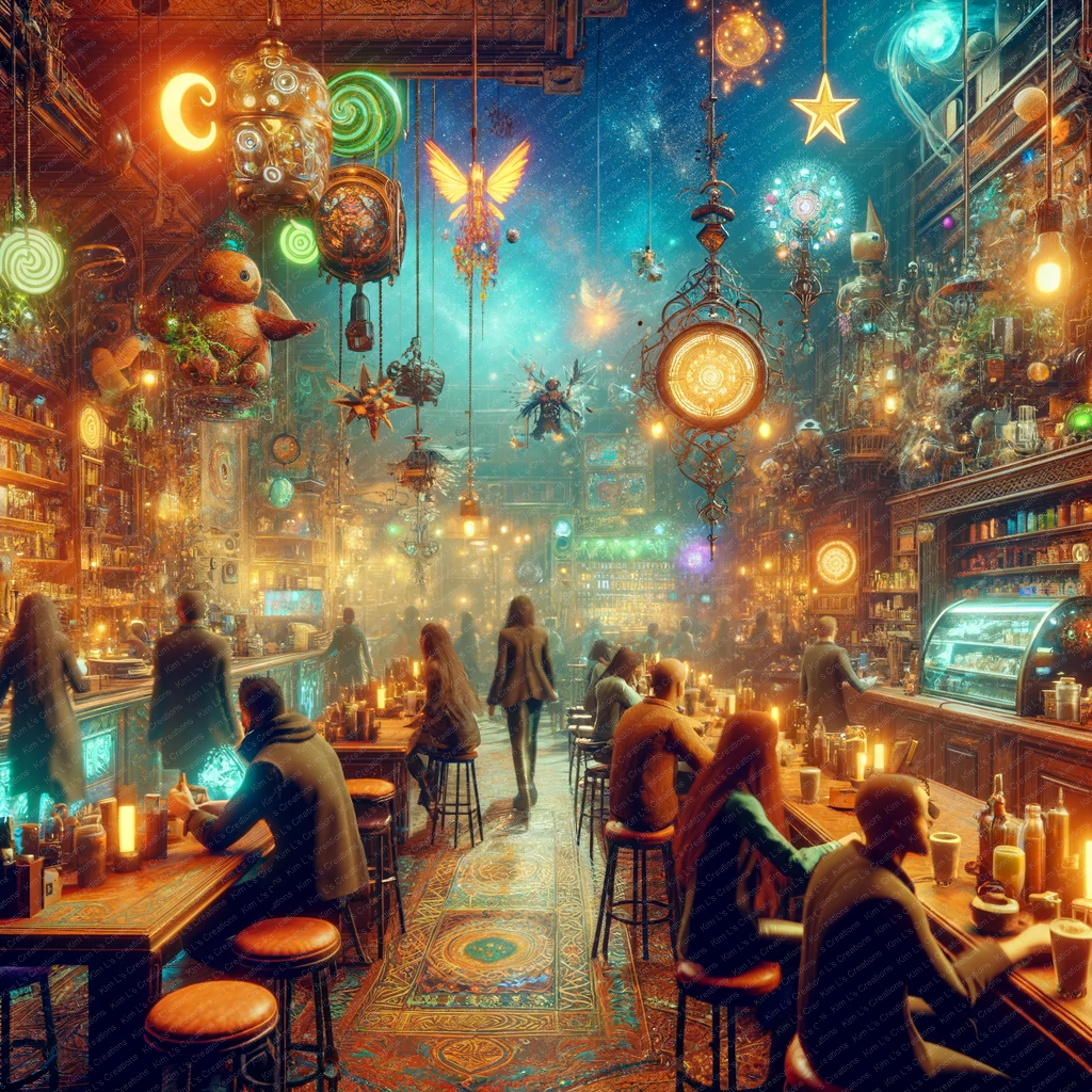 Magical Café Nightlife