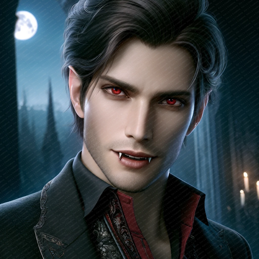 Handsome Gothic Vampire