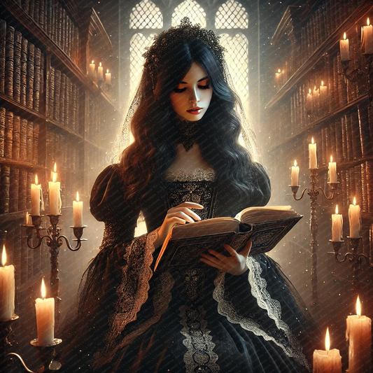 Gothic Library Enchantress