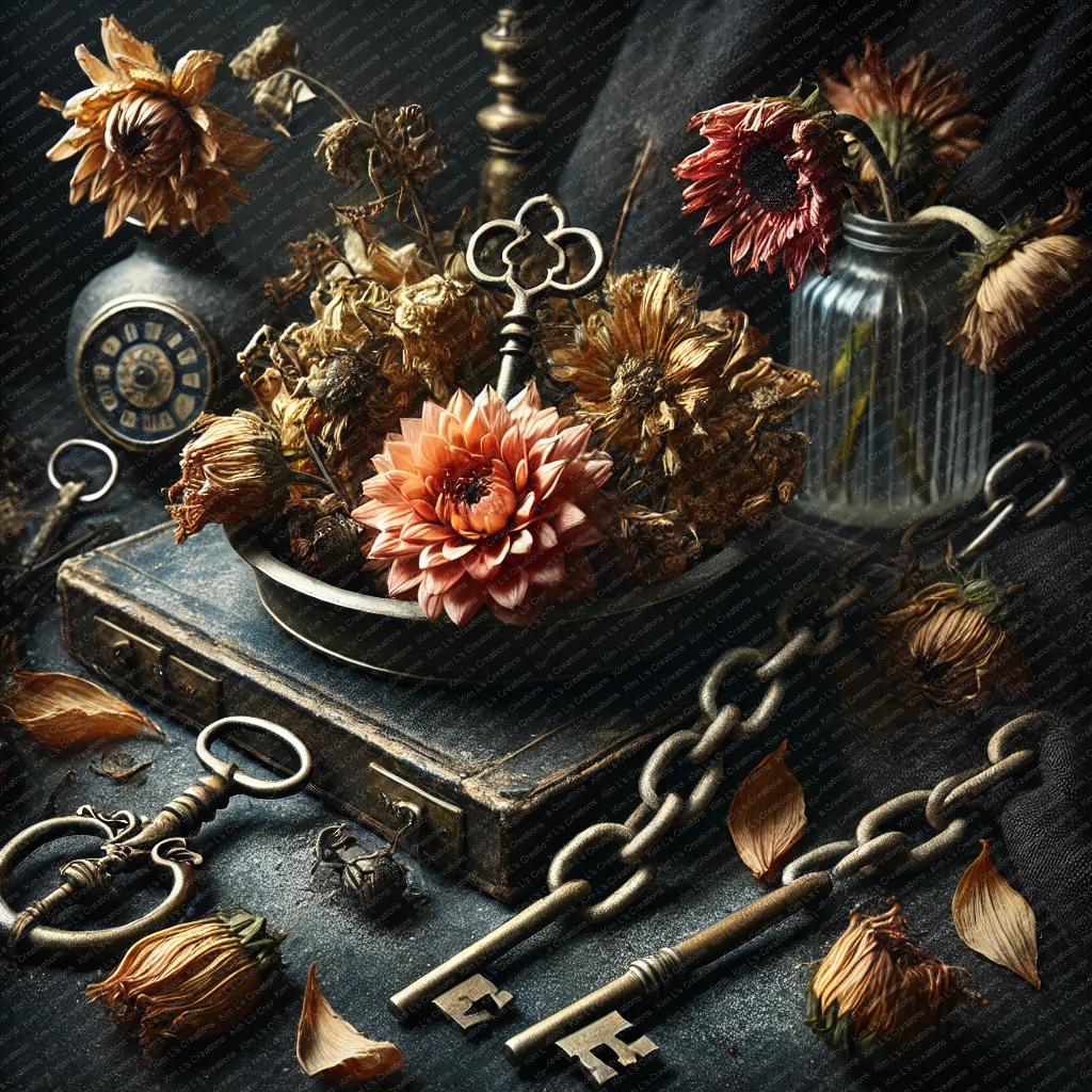Antique Floral Keyscape