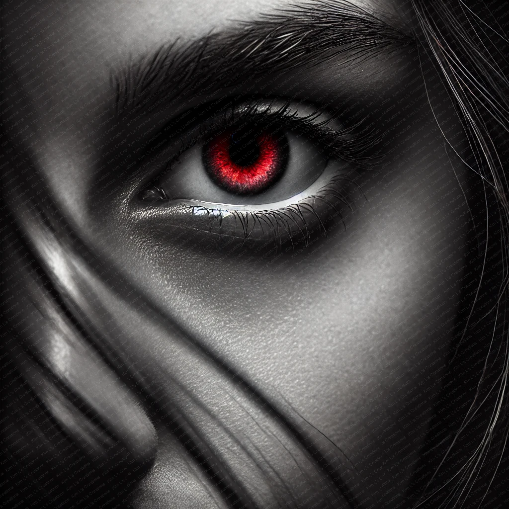 Striking Red Eye