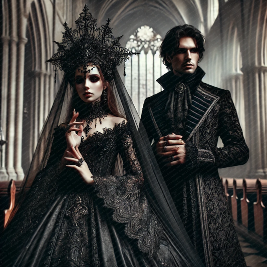 Gothic Queen and Groom