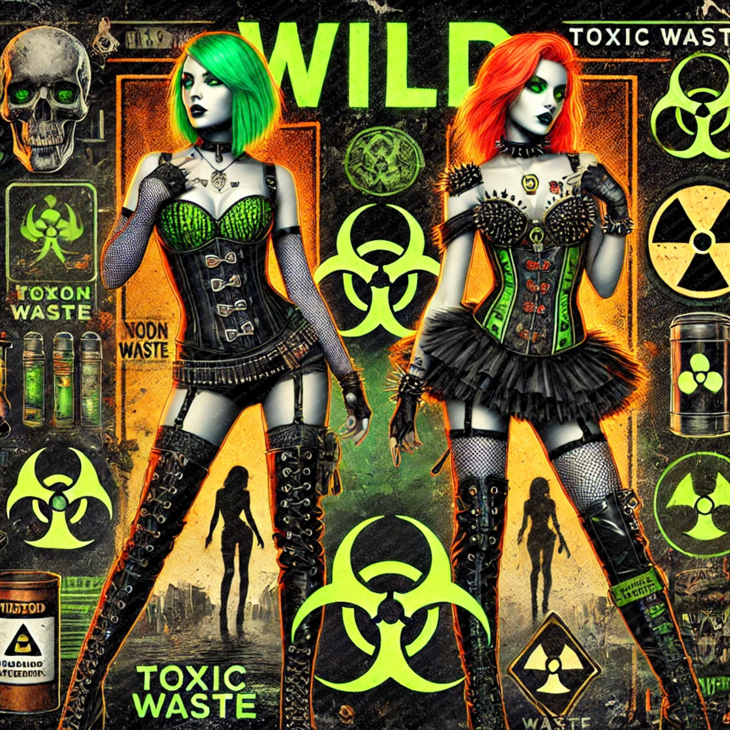 Toxic Gothic Punk Girls