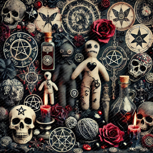 Occult Gothic Collage