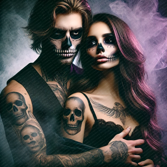 Gothic Skull Couple